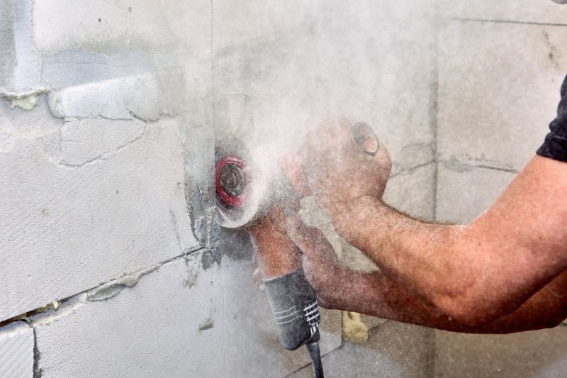 Concrete Sawing in Progress